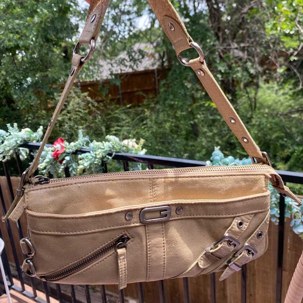 Y2K style Guess faux leather bag
